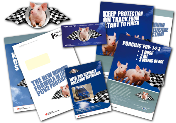 Pig Vaccine Launch - UK printed materials
